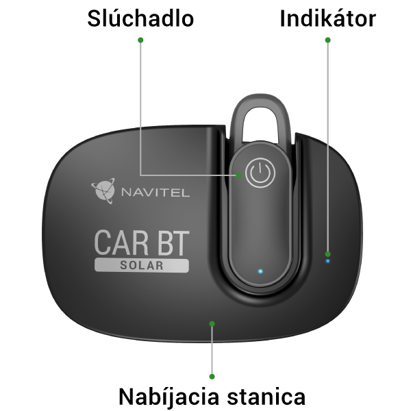 NAVITEL SOLAR CAR BT-8