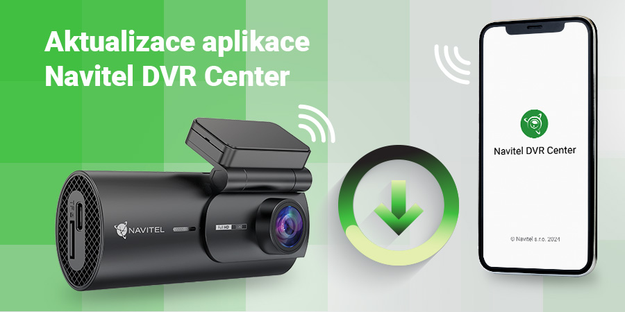 Nová aktualizace Aplikace Navitel DVR center
