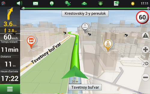 Navitel Navigator. Russie