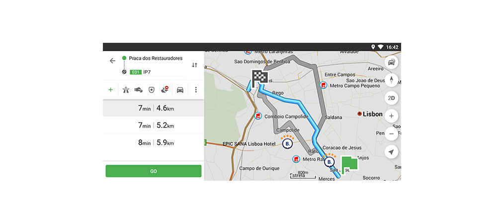 Navitel Navigator. Reino Unido, Ilha de Man