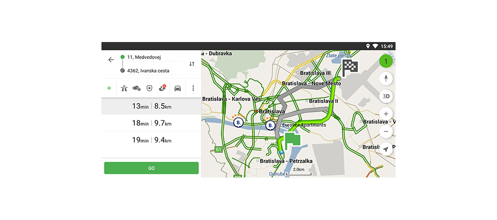 Navitel Navigator. Dánsko, Fínsko, Island, Nórsko, Švédsko