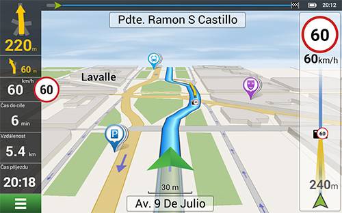 Navitel Navigator. Argentina