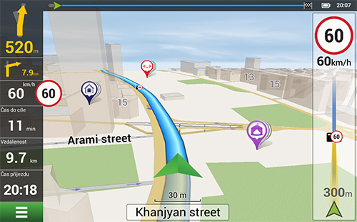 Navitel Navigator. Arménie