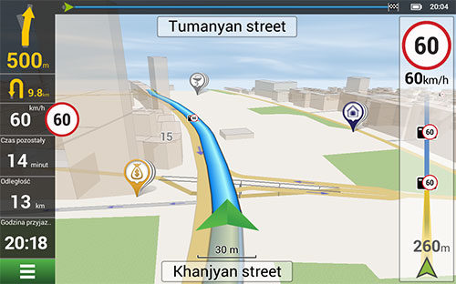 Navitel Navigator. Armenia