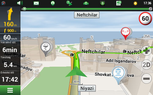 Navitel Navigator. Azerbajdzsán