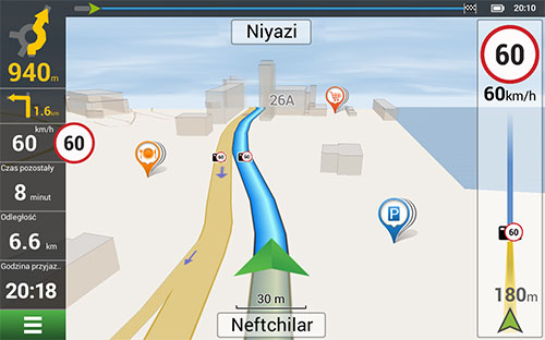 Navitel Navigator. Azerbejdżan