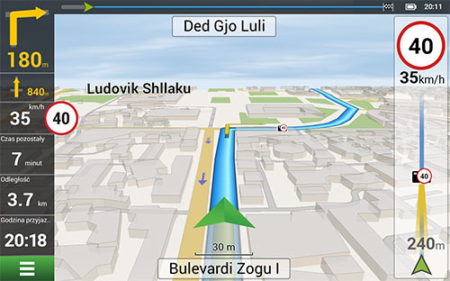 Navitel Navigator. Albania, Bośnia i Hercegowina, Chorwacja, Macedonia Polnocna, Czarnogóra, Serbia, Słowenia