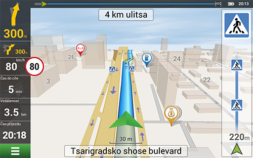 Navitel Navigator. Bulharsko