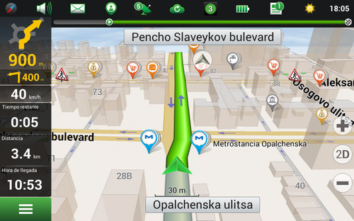 Navitel Navigator. Bulgaria