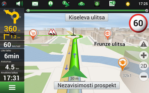 Navitel Navigator. Rytų Europa