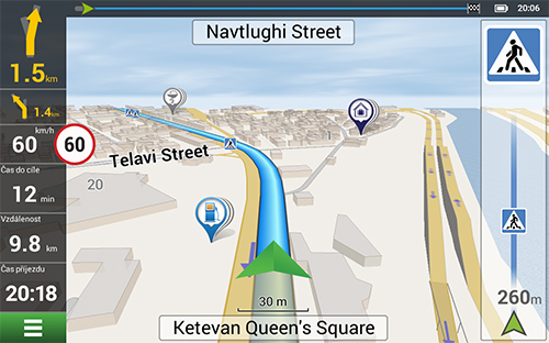 Navitel Navigator. Gruzie