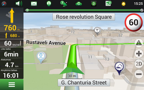 Navitel Navigator. Gruzija