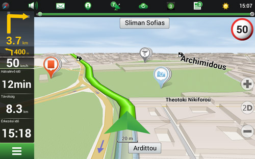 Navitel Navigator. Görögország