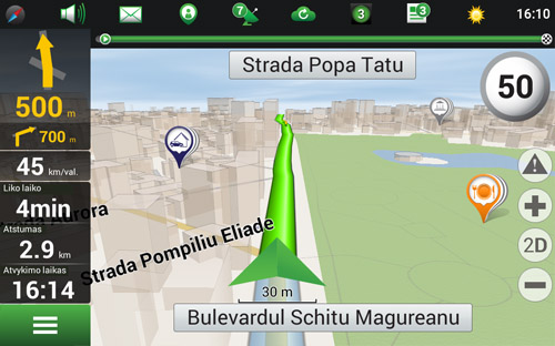 Navitel Navigator. Vengrija, Rumunija, Moldova