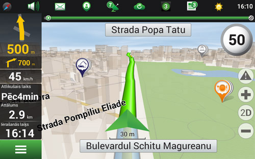 Navitel Navigator. Ungārija, Rumānija, Moldova