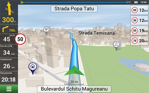 Navitel Navigator. Maďarsko, Rumunsko, Moldavsko