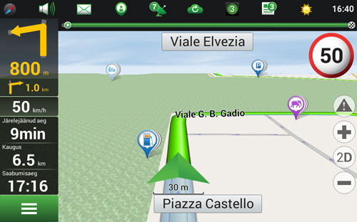 Navitel Navigator. Itaalia, Vatikan, San Marino, Malta