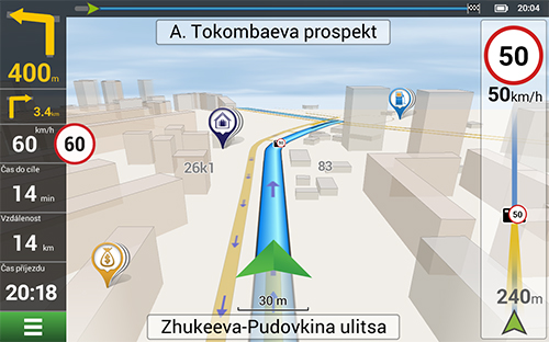 Navitel Navigator. Kyrgyzstán