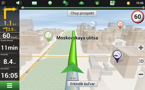 Navitel Navigator. Kârgâzstan