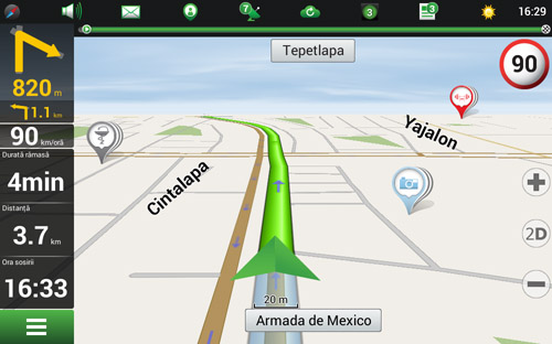 Navitel Navigator. Mexic