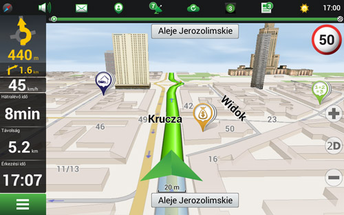 Navitel Navigator. Lengyelország