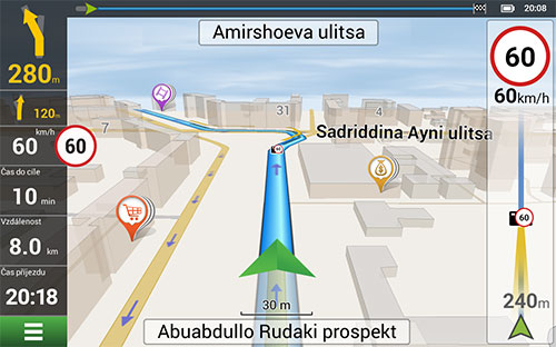 Navitel Navigator. Tádžikistán