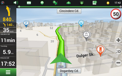 Navitel Navigator. Törökország