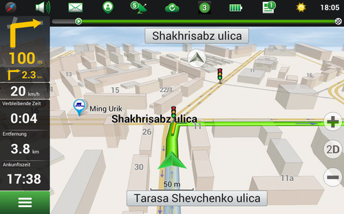 Navitel Navigator. Usbekistan