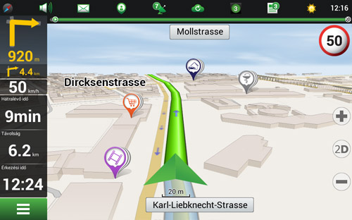 Navitel Navigator. Nyugat-Európa