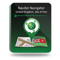 Navitel Navigator. Vereinigtes Königreich, Insel Man